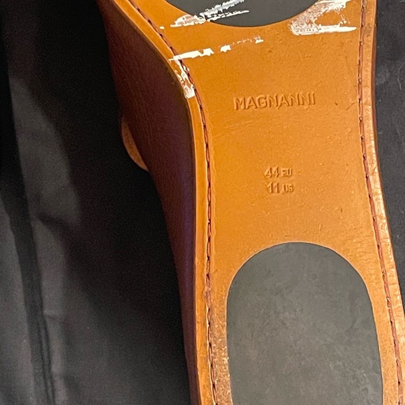 Magnanni Men's Heston Deerskin Leather House Slippers - Picture 5 of 10